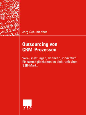 cover image of Outsourcing von CRM-Prozessen